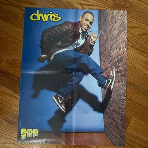 Two Chris brown Posters Y2K from Early‎ 2000s
